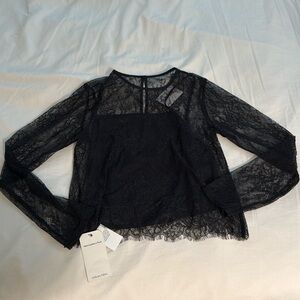 Abercrombie & Fitch Lace top with tank - new with tag